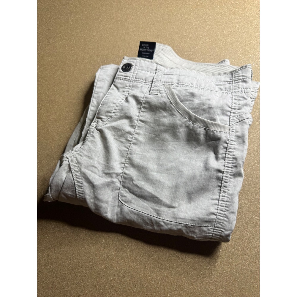 KUHL Women Gray Herringbone Wide Leg Outdoor Hiking Pants Size 6 Reg